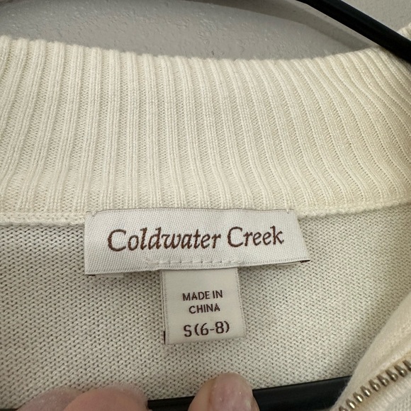 Coldwater Creek Vintage Beautiful
Creamy White Beaded Tree
Sweater - Picture 4 of 6